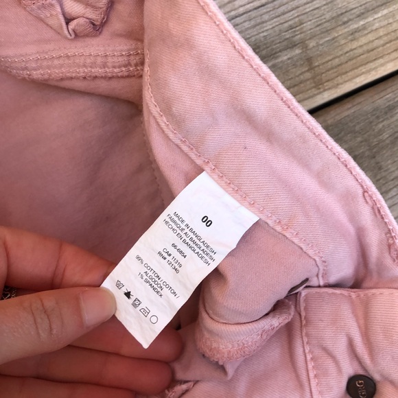 Rosy Pink Low Rise Skinny Jean GARAGE (Size 00) - Picture 6 of 6